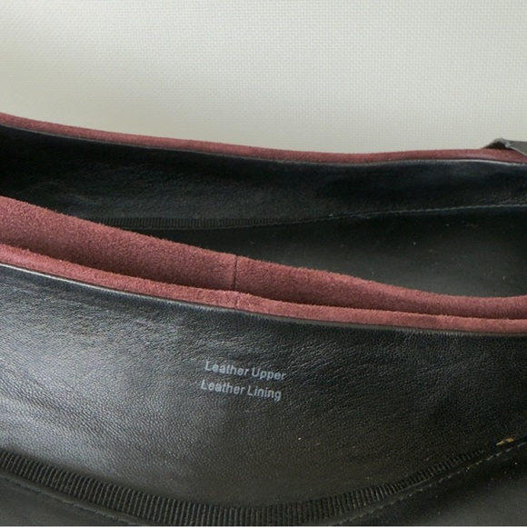 Vera Wang burgundy flats size 10 - Picture 5 of 7